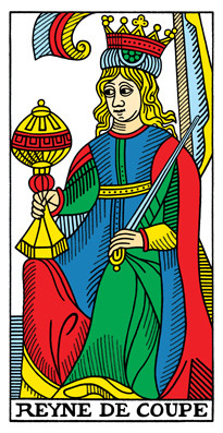 Queen of Cups - patience Queen of Cups
